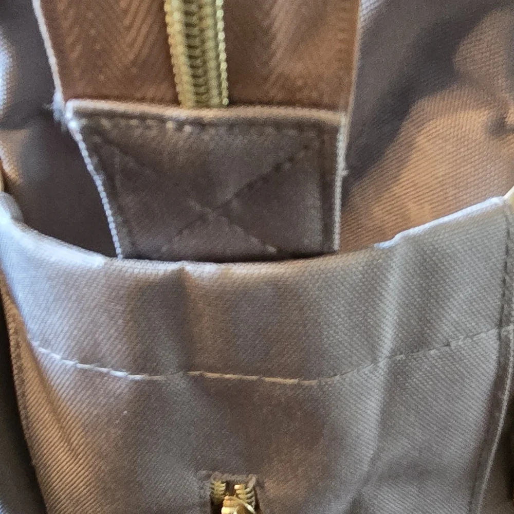 Grey Multifunctional Baby Diaper Backpack Bag